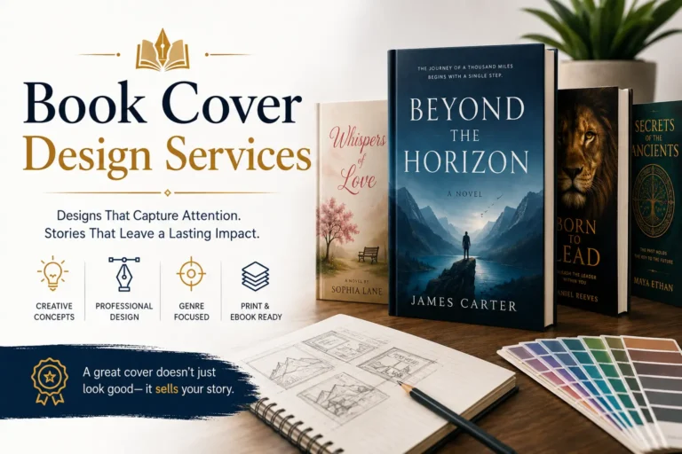 Book cover design services
