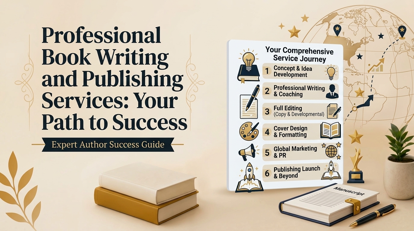 Professional Book Writing and Publishing Services: Your Path to Success