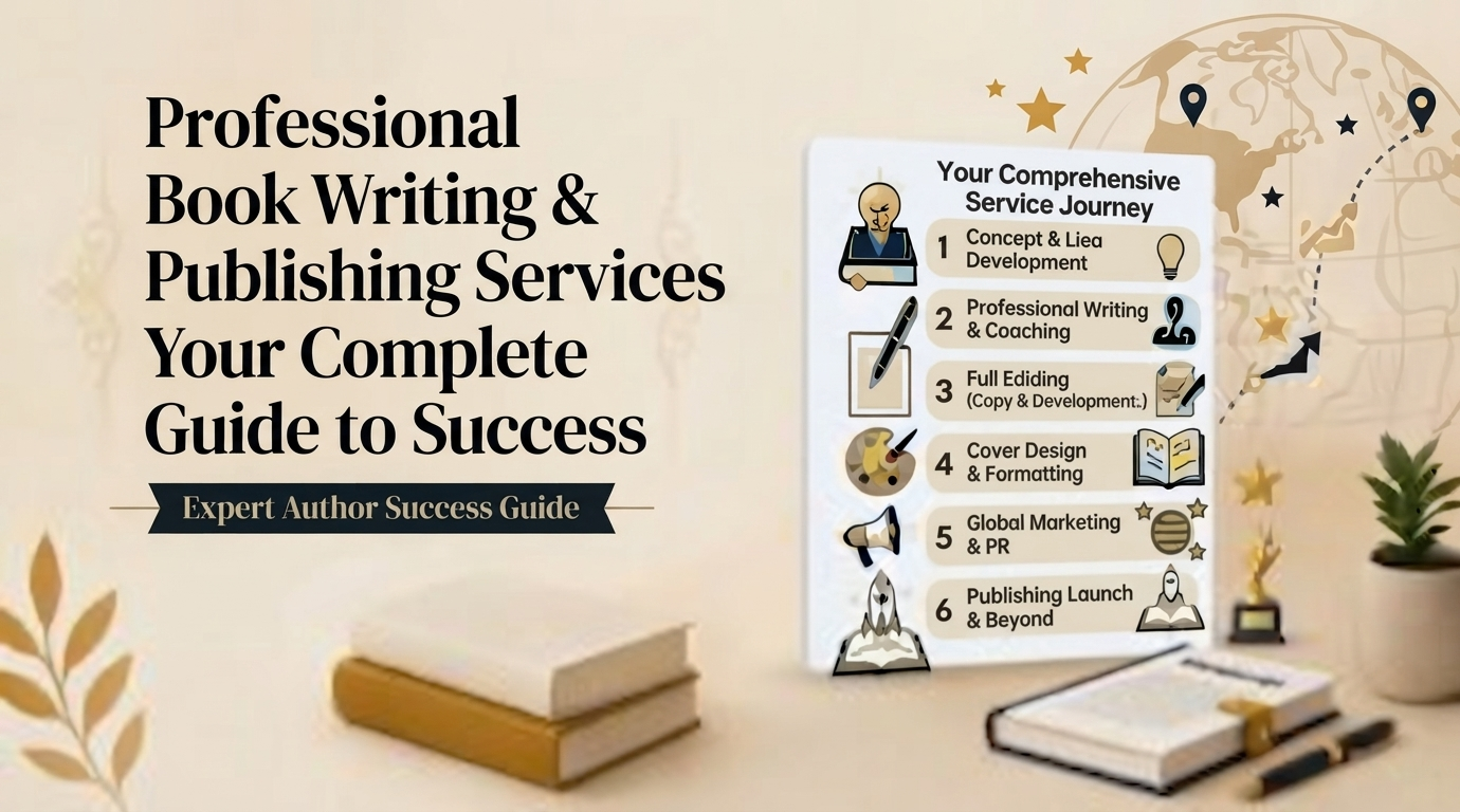 Professional Book Writing & Publishing Services: Your Complete Guide to Success