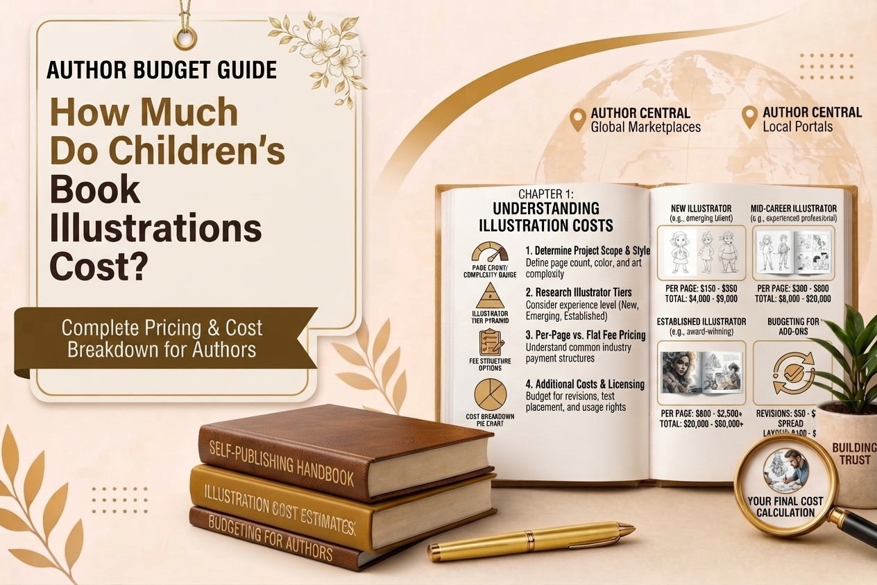 How Much Do Children’s Book Illustrations Cost? A Complete Author Budget Guide