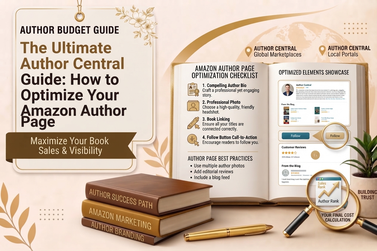 The Ultimate Author Central Guide: How to Optimize Your Amazon Author Page