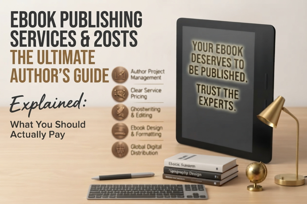 eBook Publishing Services & Costs in 2026: The Ultimate Author’s Guide