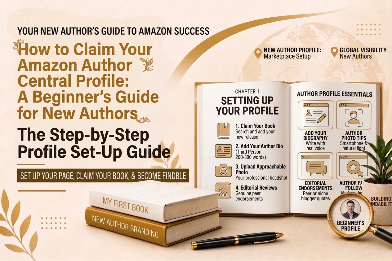 How to Claim Your Amazon Author Central Profile: A Beginner’s Guide for New Authors