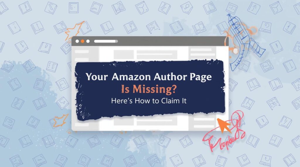 Your Amazon Author Page Is Missing? Here's How to Claim It