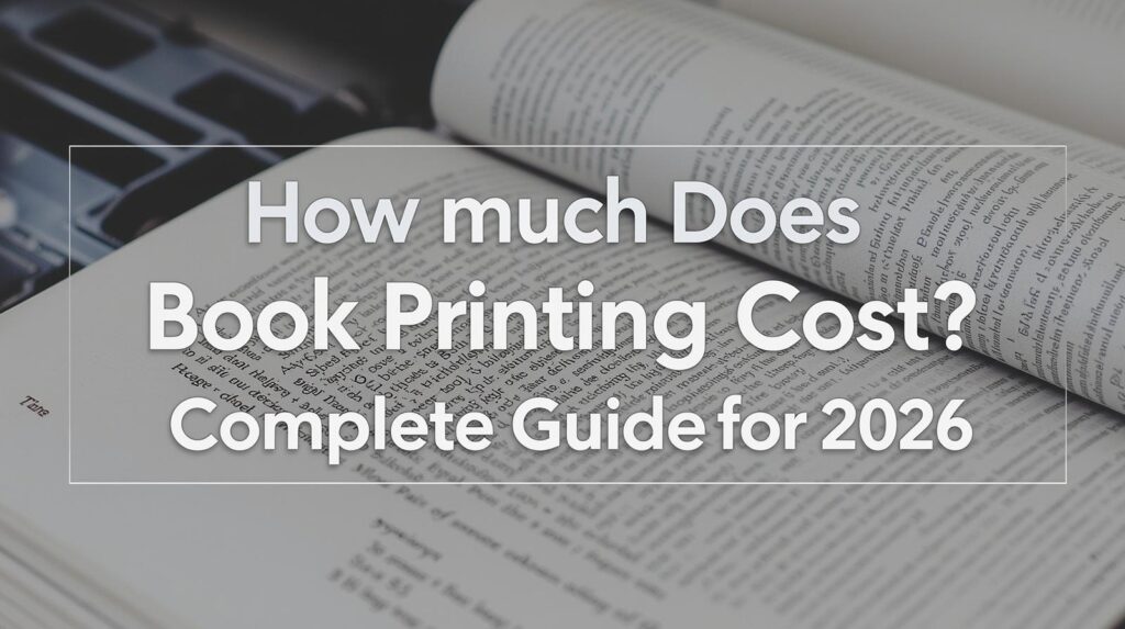 How Much Does Book Printing Cost? Complete Guide for 2026