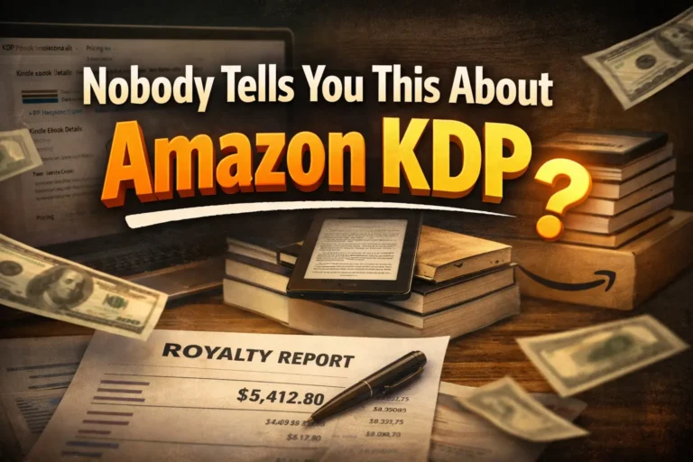 Nobody Tells You This About Amazon KDP