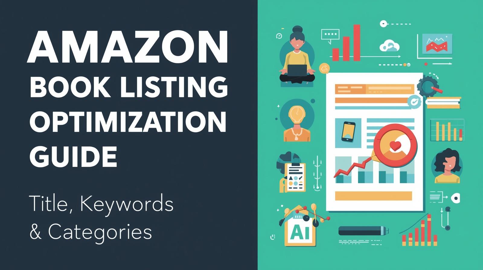 Amazon Book Listing Optimization Guide: Title, Keywords & Categories