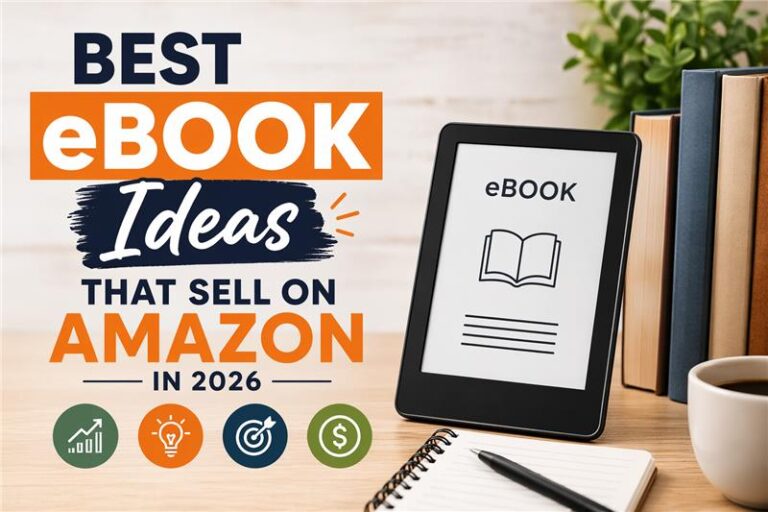 Best eBook Ideas That Sell on Amazon in 2026