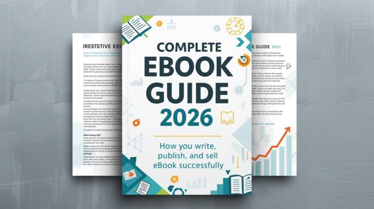 Complete eBook Guide 2026: How to Write, Publish, and Sell Your eBook Successfully