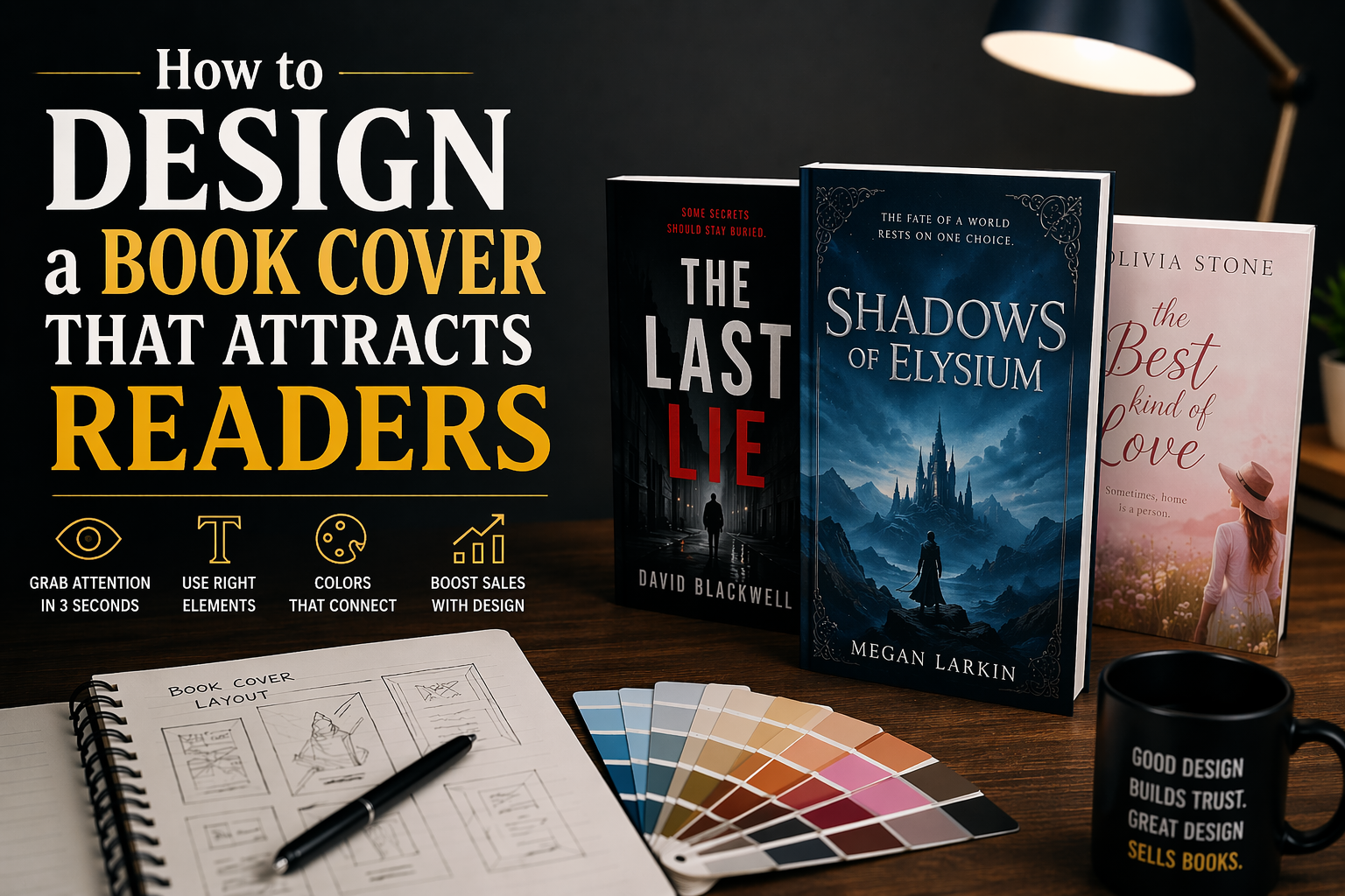 How to Design a Book Cover That Attracts Readers