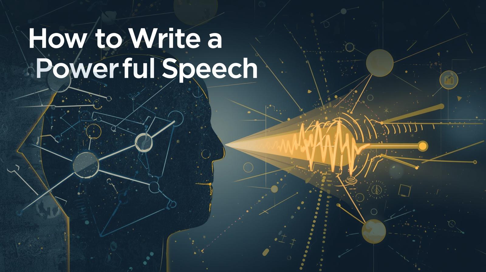 How to Write a Powerful Speech: Psychology, Structure, and Techniques