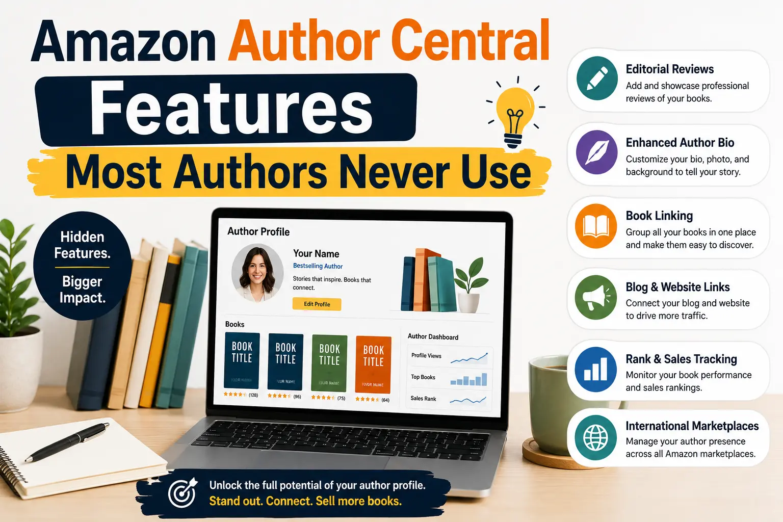 10 Amazon Author Central Features Most Authors Don’t Know About