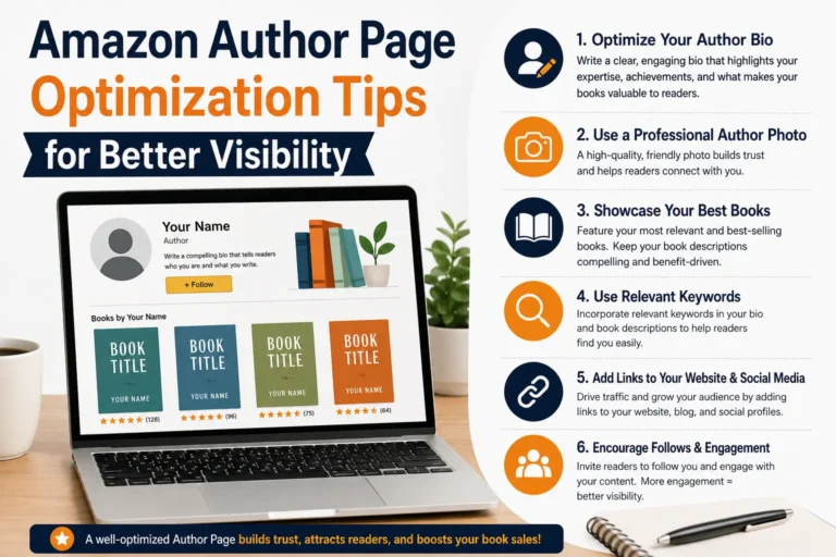 Amazon Author Page Optimization Tips for Better Visibility