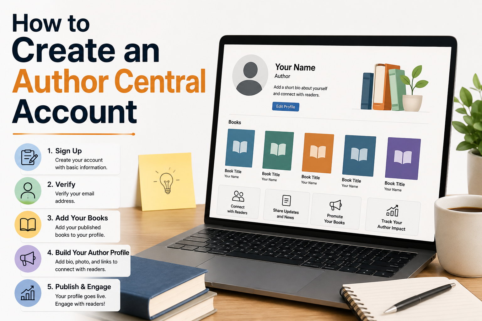 How to Create an Amazon Author Central Account