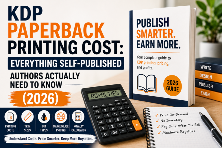 KDP Paperback Printing Cost