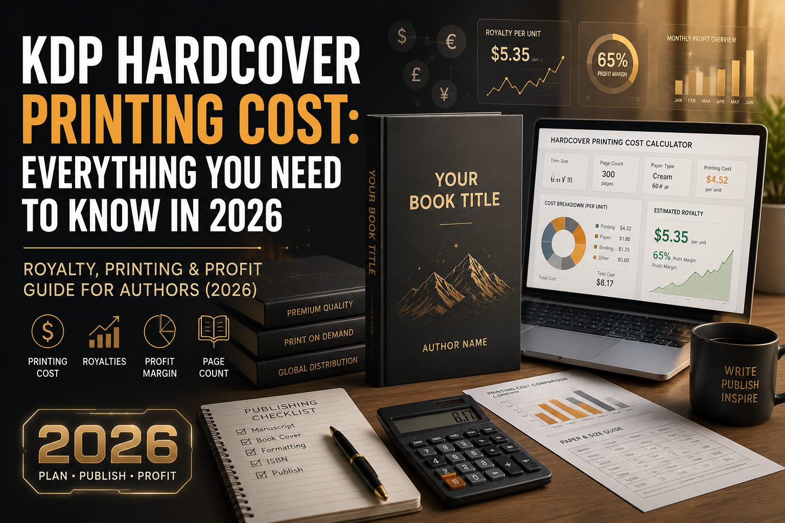 KDP Hardcover Printing Cost: Everything You Need to Know in 2026