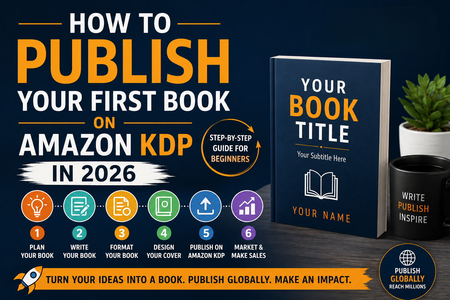 How to Publish Your First Book on Amazon KDP in 2026