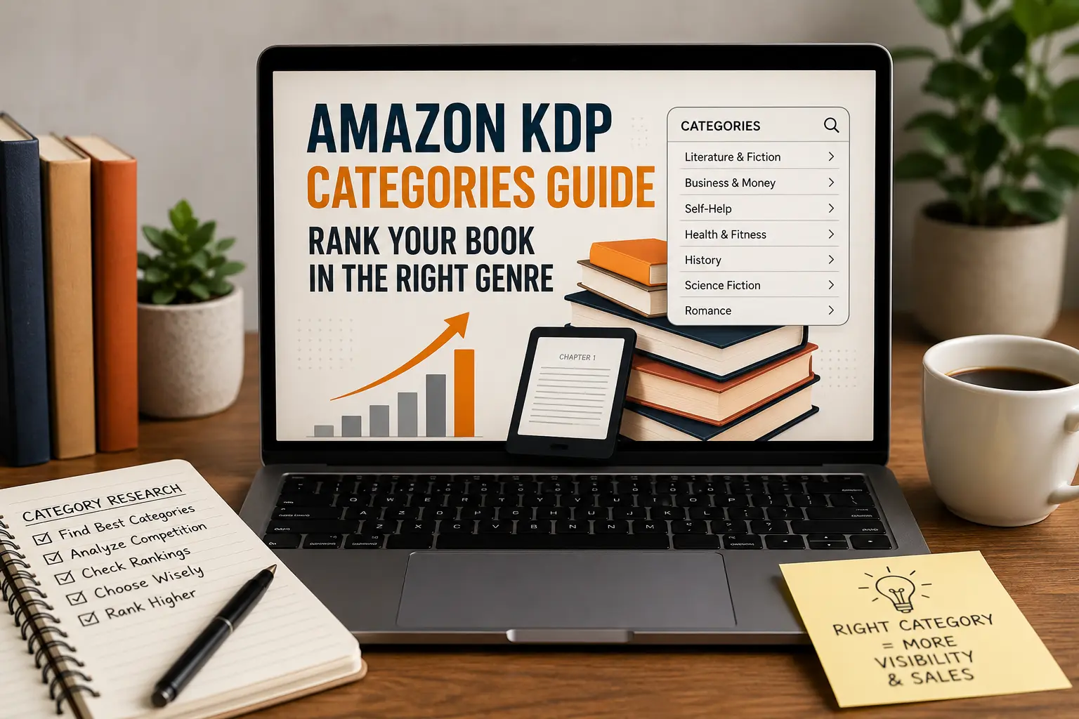 Amazon KDP Categories Guide: Rank Your Book in the Right Genre