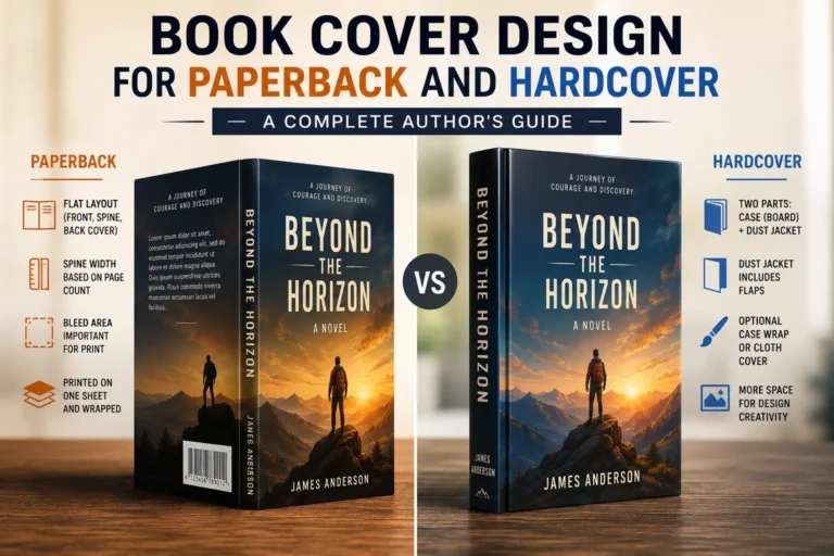 Book Cover Design for Paperback and Hardcover: A Complete Author's Guide