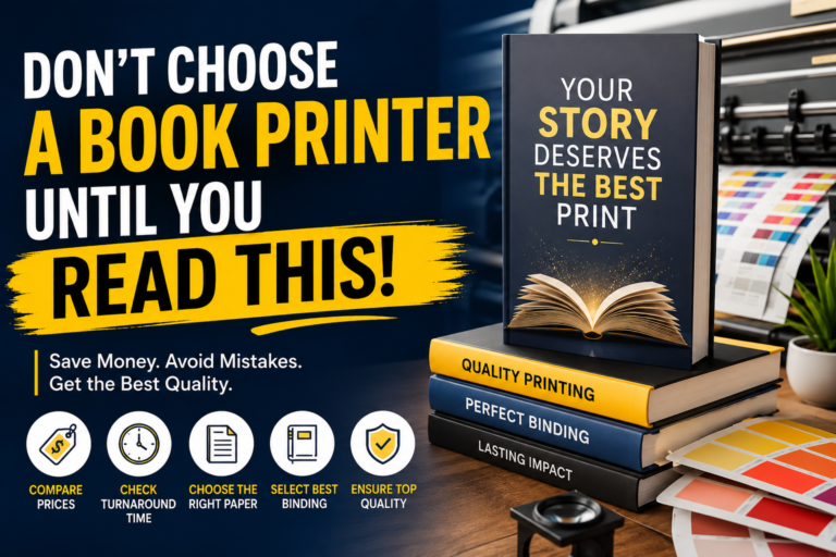 Don't Choose a Book Printer Until You Read This