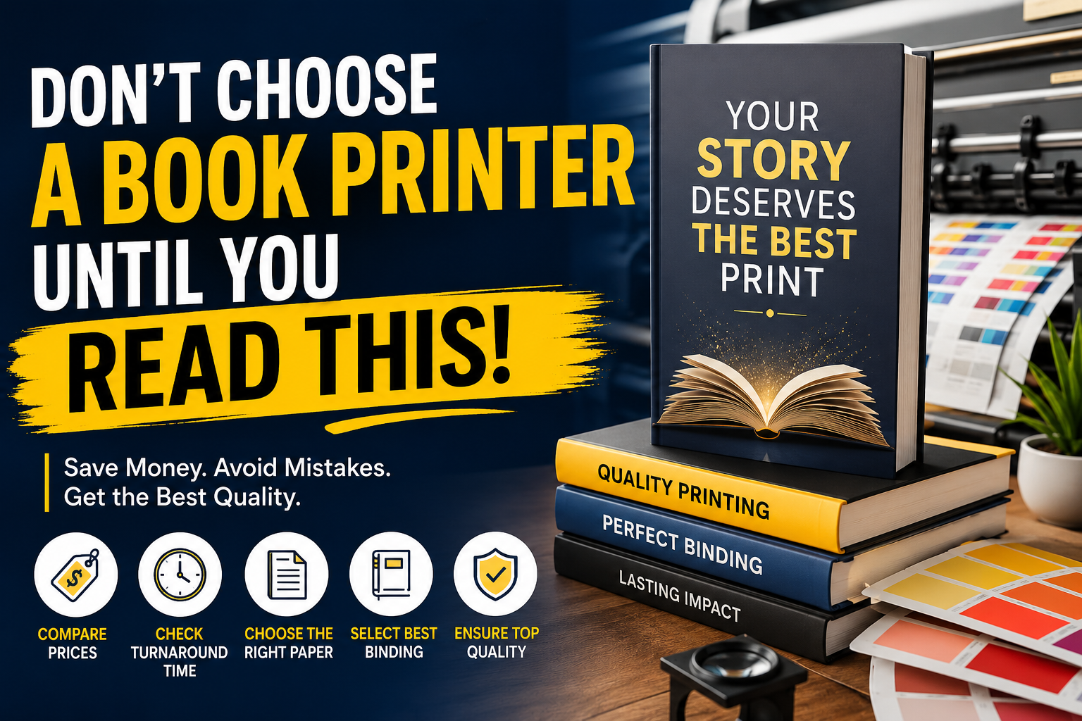 Don’t Choose a Book Printer Until You Read This