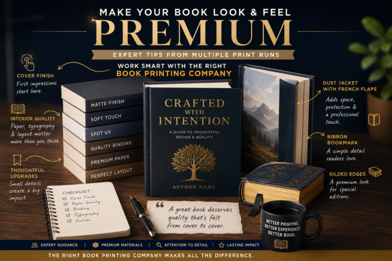 How to Make Your Printed Book Look Premium