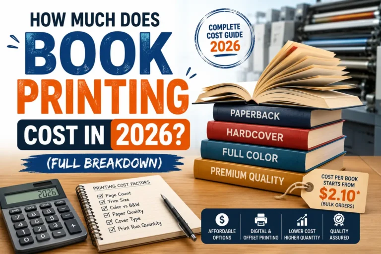 How Much Does Book Printing Cost in 2026? (Full Breakdown)