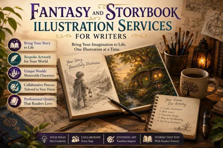 Fantasy and Storybook Illustration Services for Writers