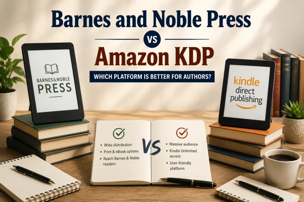 Barnes and Noble Press vs Amazon KDP