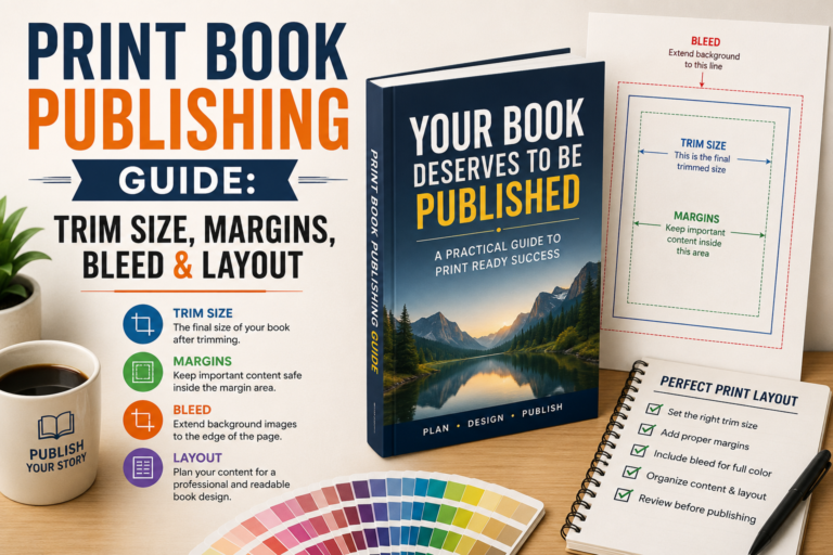 Print book publishing