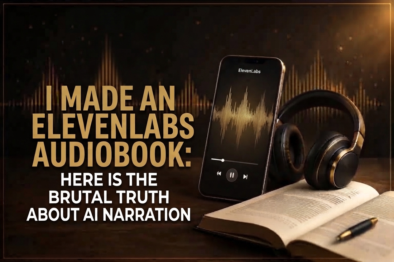 I Made an ElevenLabs Audiobook: Here Is the Brutal Truth About AI Narration