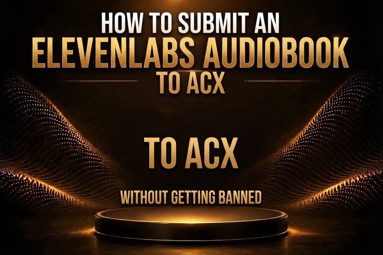How to Submit an ElevenLabs Audiobook to ACX Without Getting Banned