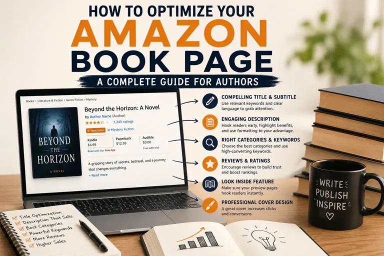 How to Optimize Your Amazon Book Page: A Complete Guide for Authors