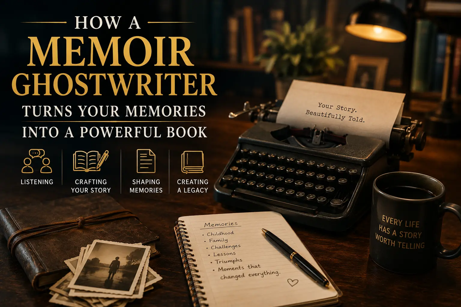 How a Memoir Ghostwriter Turns Your Memories Into a Powerful Book