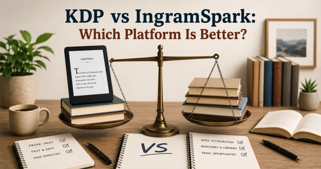 KDP vs IngramSpark: Which Platform Is Better?