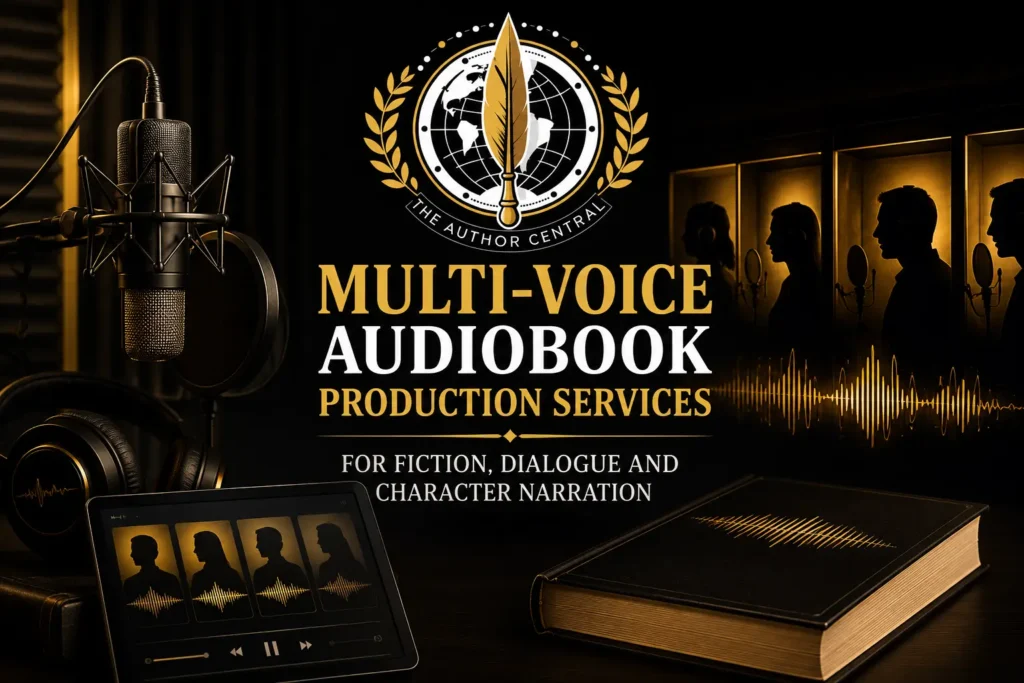 Multi-Voice Audiobook Production Services