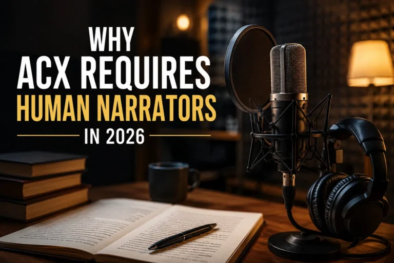 Why ACX Requires Human Narrators in 2026