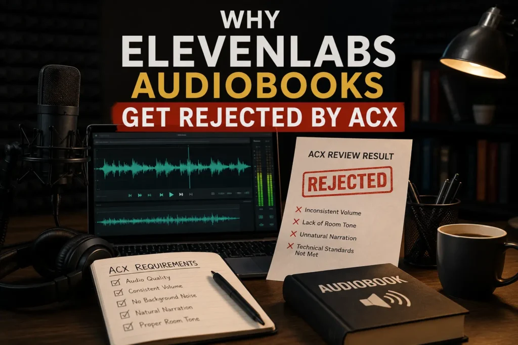 Why ElevenLabs Audiobooks Get Rejected by ACX
