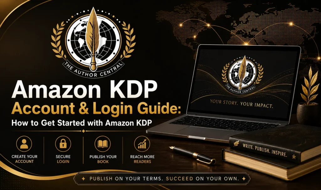 Amazon KDP Account & Login Guide: How to Get Started with Amazon KDP