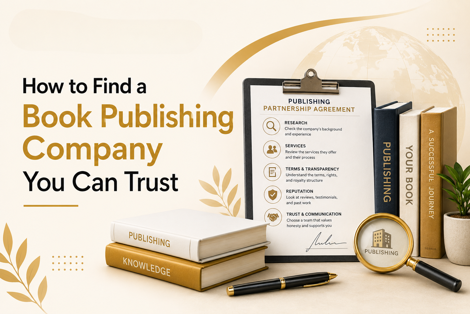 How to Find a Book Publishing Company You Can Trust