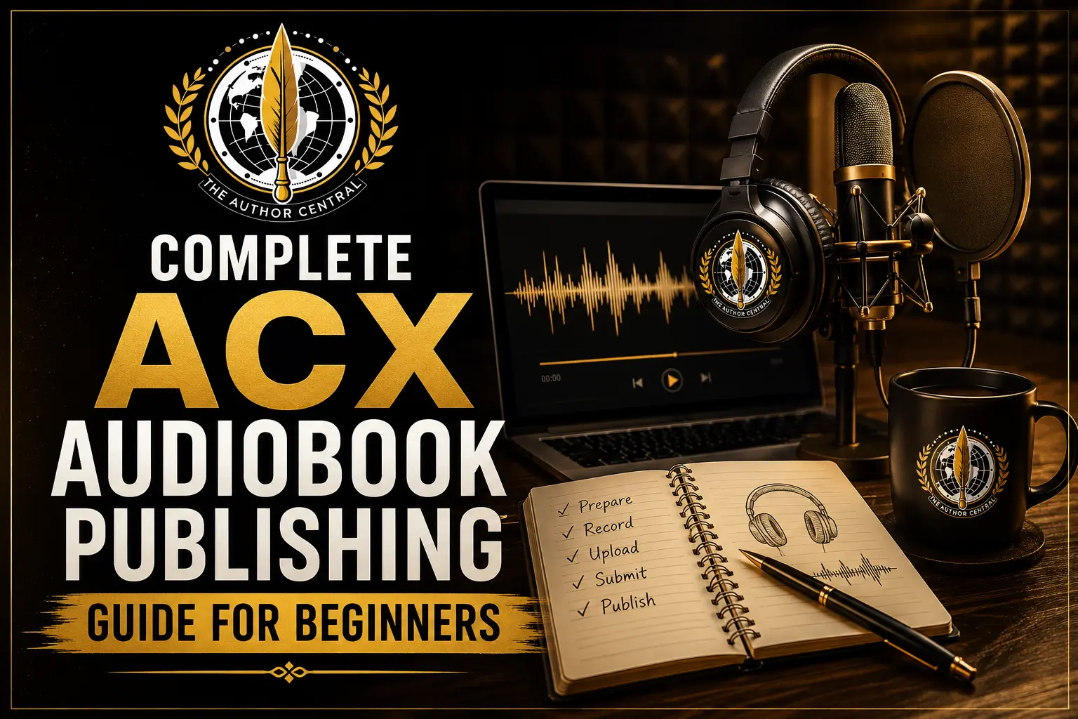 Complete ACX Audiobook Publishing Guide for Beginners
