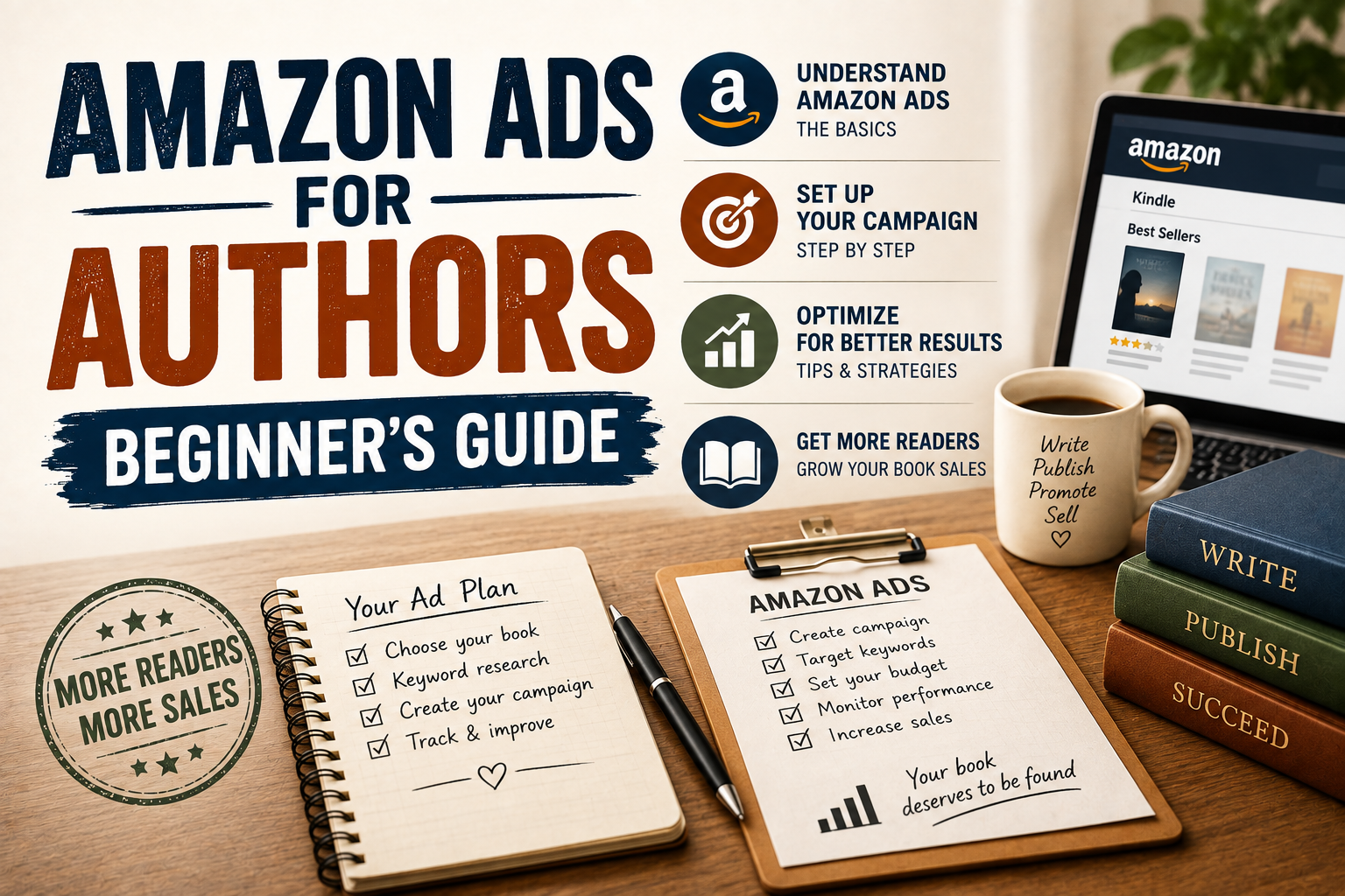 Amazon Ads for Authors: Beginner’s Guide