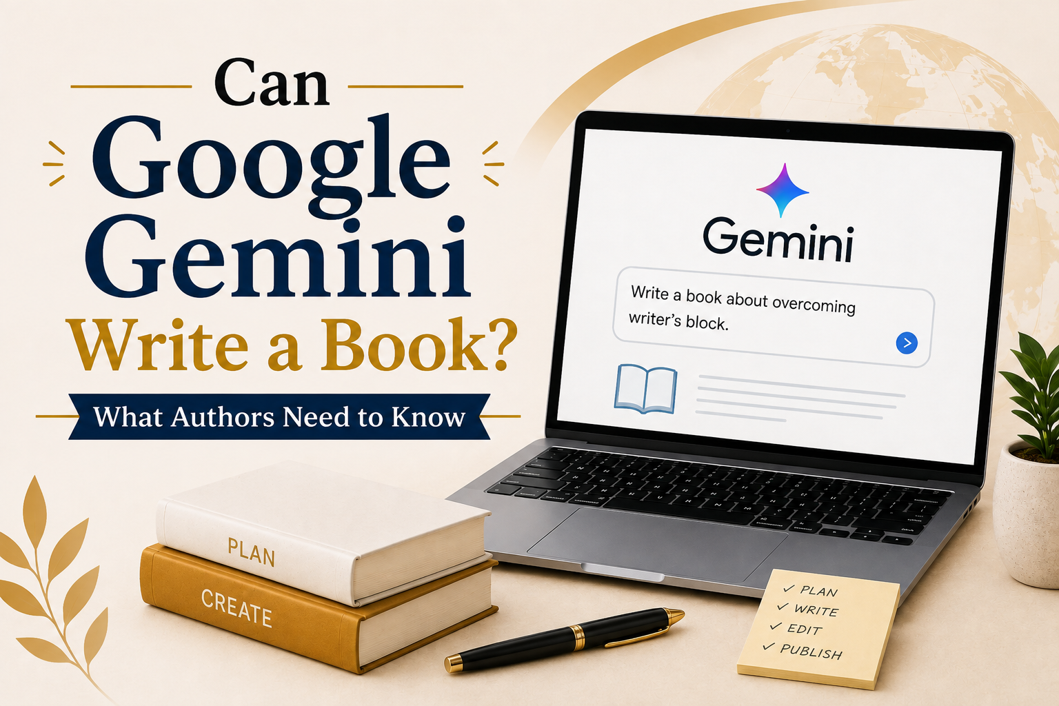 Can Google Gemini Write a Book? What Authors Need to Know
