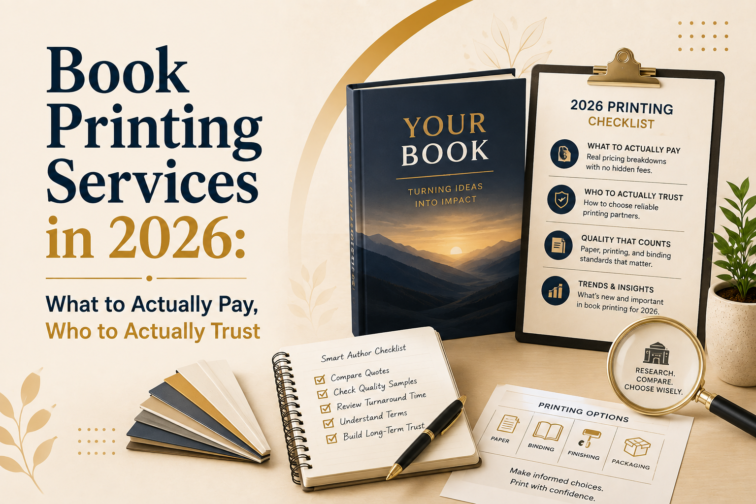 Book Printing Services Cost in 2026: What to Actually Pay, Who to Actually Trust