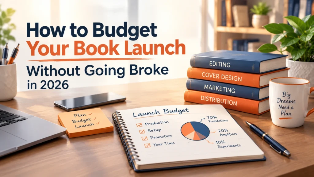 How to Budget Your Book Launch Without Going Broke in 2026