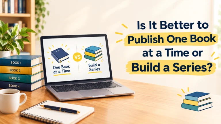 Is It Better to Publish One Book at a Time or Build a Series?
