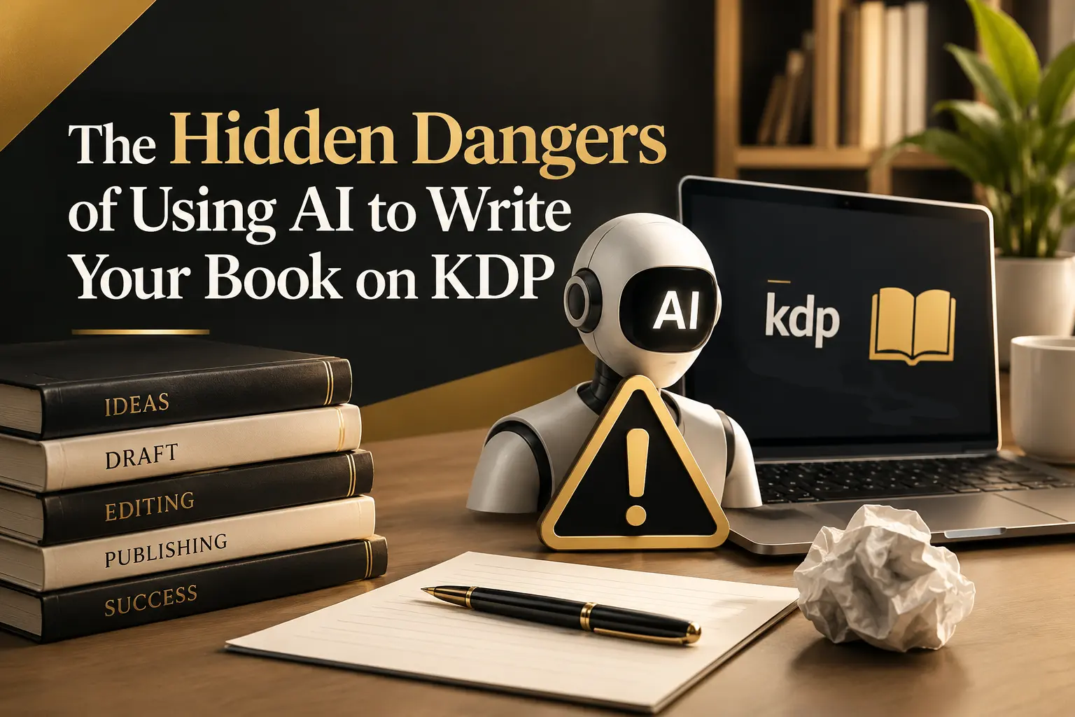 The Hidden Dangers of Using AI to Write Your Book on KDP