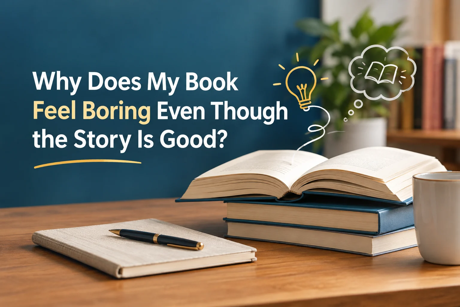 Why Does My Book Feel Boring Even Though the Story Is Good?